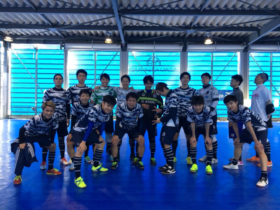 Revolution Futsal Clubと練習試合の結果
